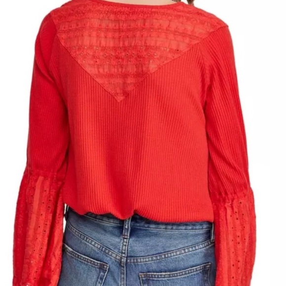 Free People Parisian Nights Tunic Top Size Small - Picture 3 of 9